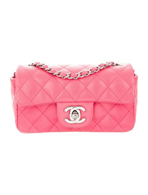 mini flap bag chanel pink|chanel mini flap price.